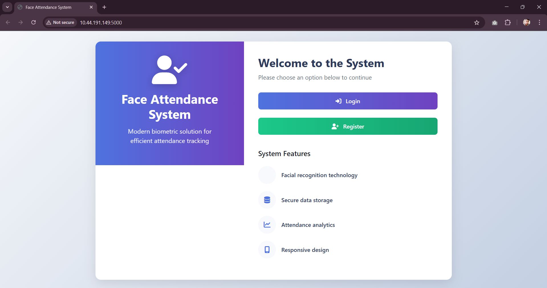 Face Detection System